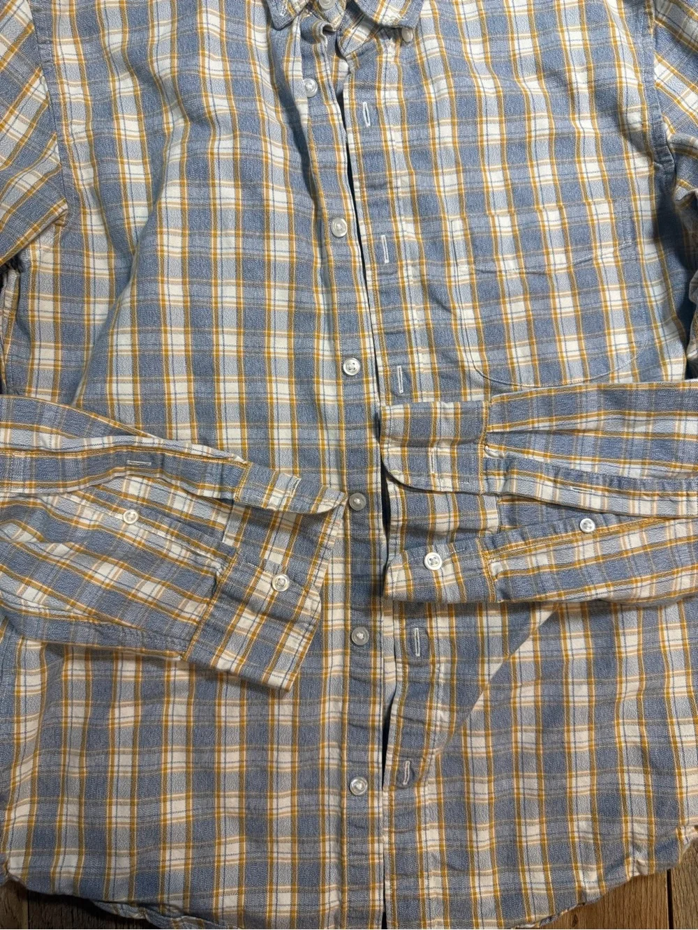 J.Crew Plaid Button-Down Shirt Size Medium